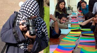 Color workshop in Pakistan